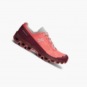 Women's On Cloudventure Trail Running Shoes Coral | BNIRTS831